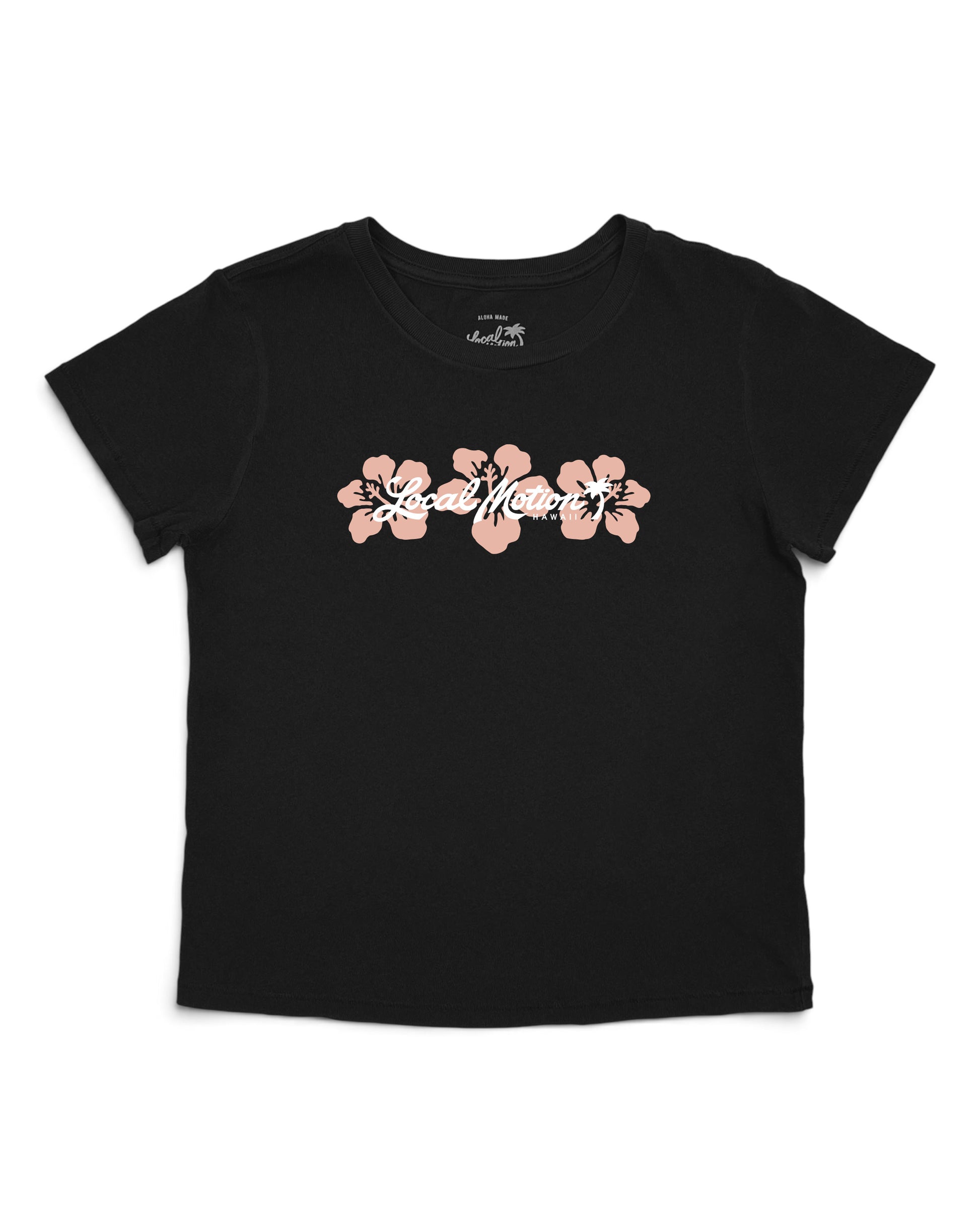 THREE PUA LOGO VINTAGE TEE in Black [black]