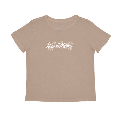 TONAL FLORAL TEE