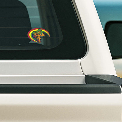 UH VINTAGE FOOTBALL DECAL