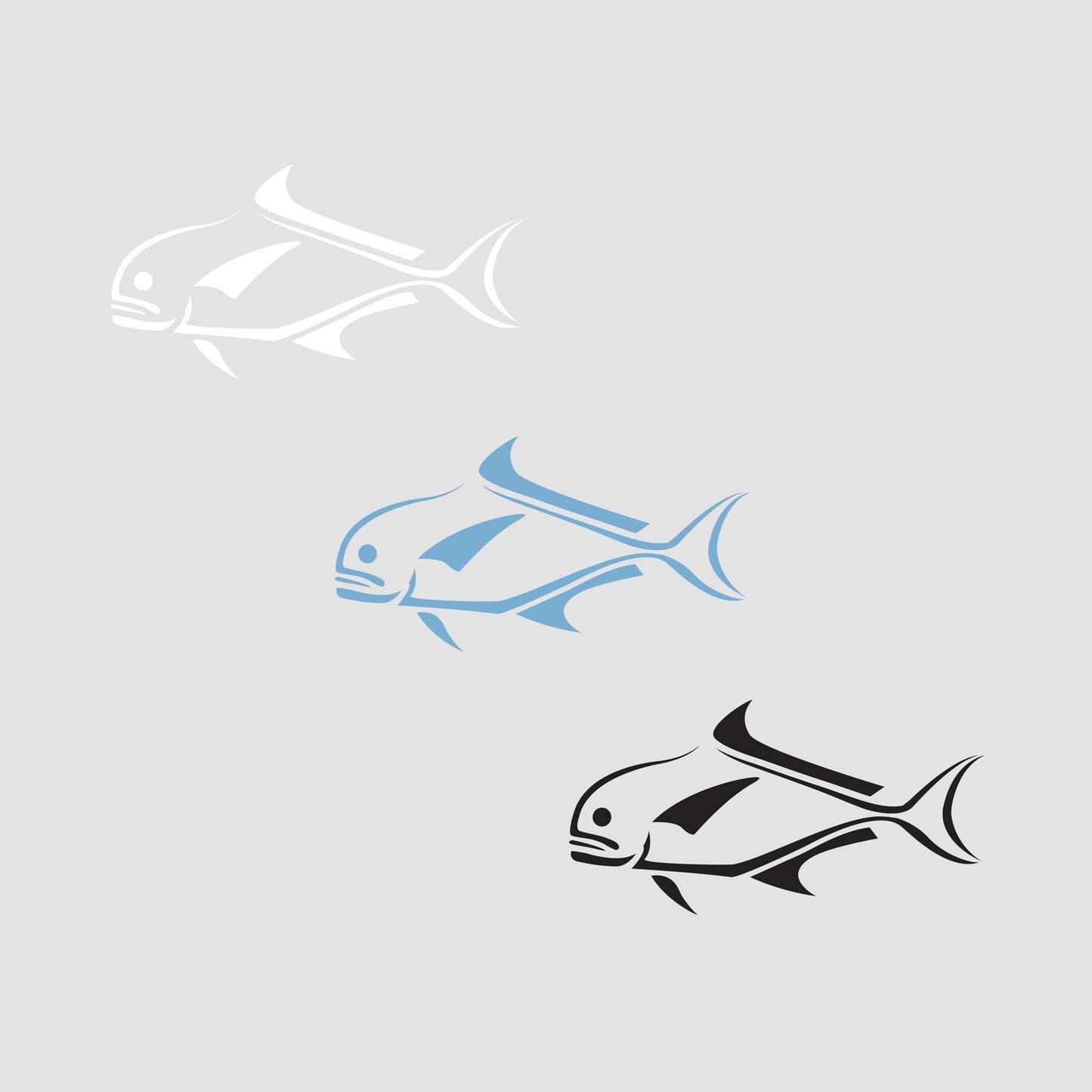 2" ULUA TRIBE CLEAR DECAL