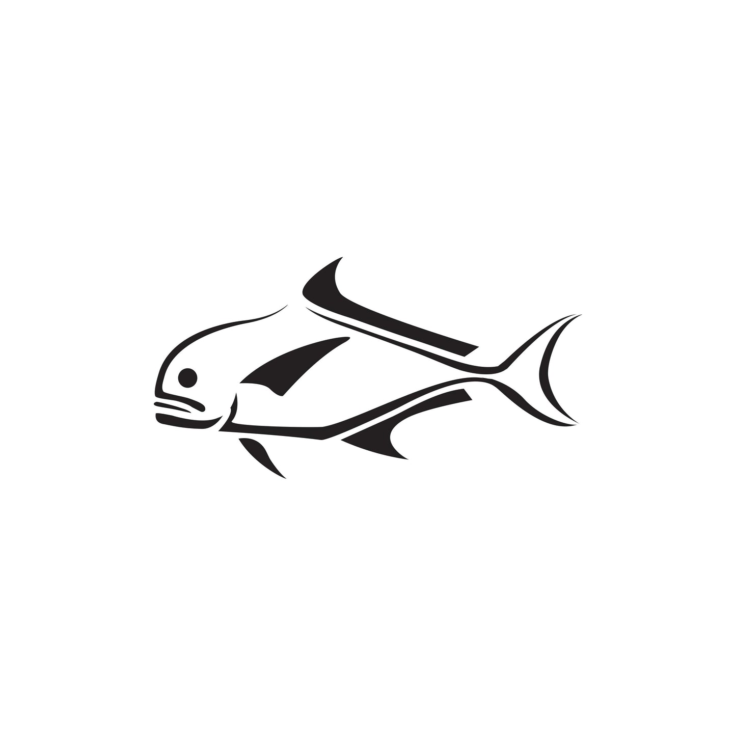 2" ULUA TRIBE CLEAR DECAL