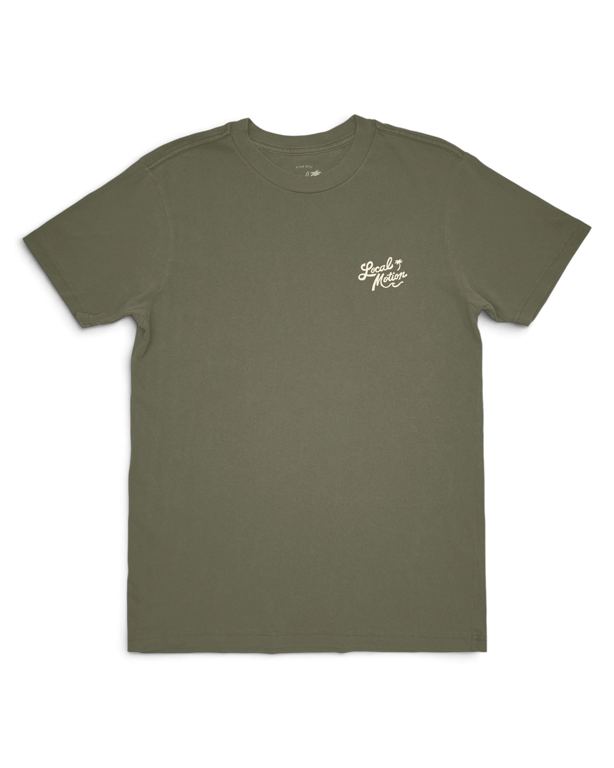 Local Motion logo on front pocket [moss]