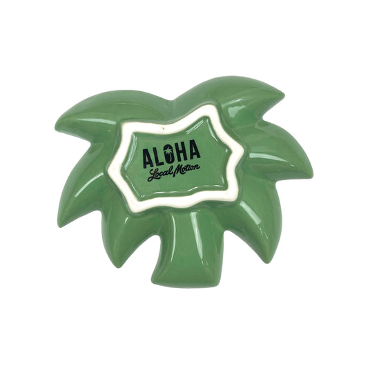 PALM TREE CERAMIC DISH