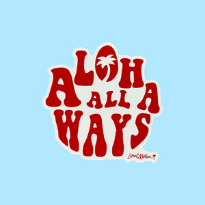 ALOHA LIFE DECAL