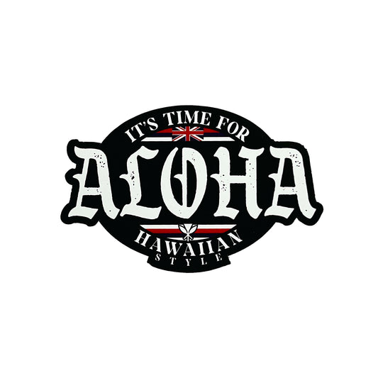 ALOHA TIME DECAL