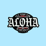 ALOHA TIME DECAL