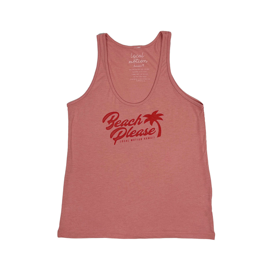 BEACH PLEASE SLINKY TANK