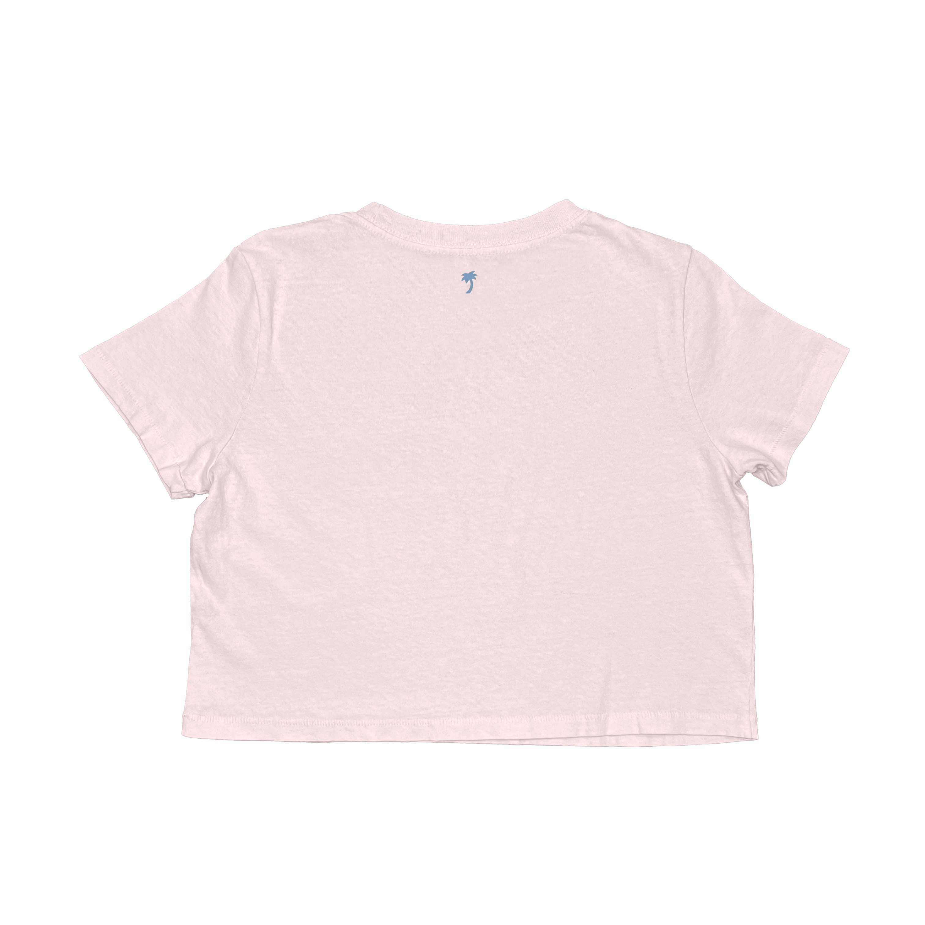 BE KIND WAVES CROP TEE