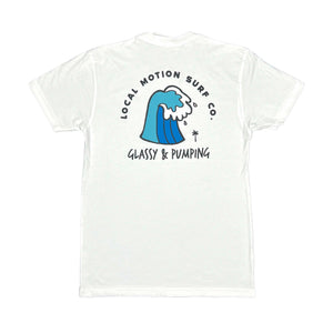 GLASSY WAVES TEE