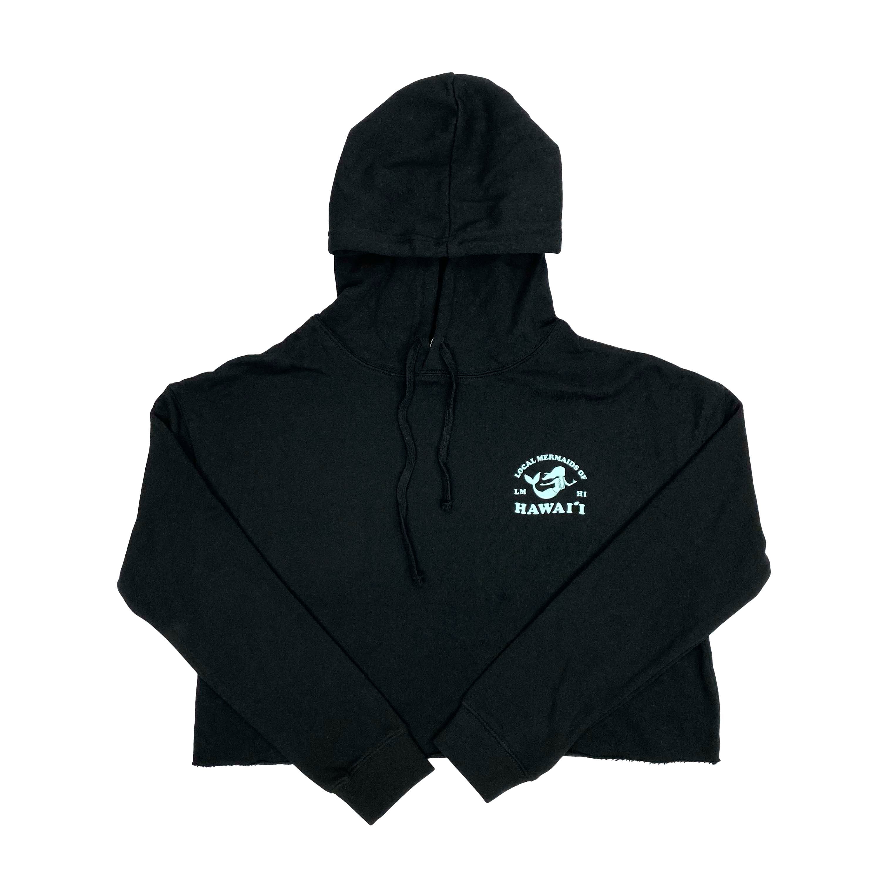 LOCAL MERMAID CROP HOODIE
