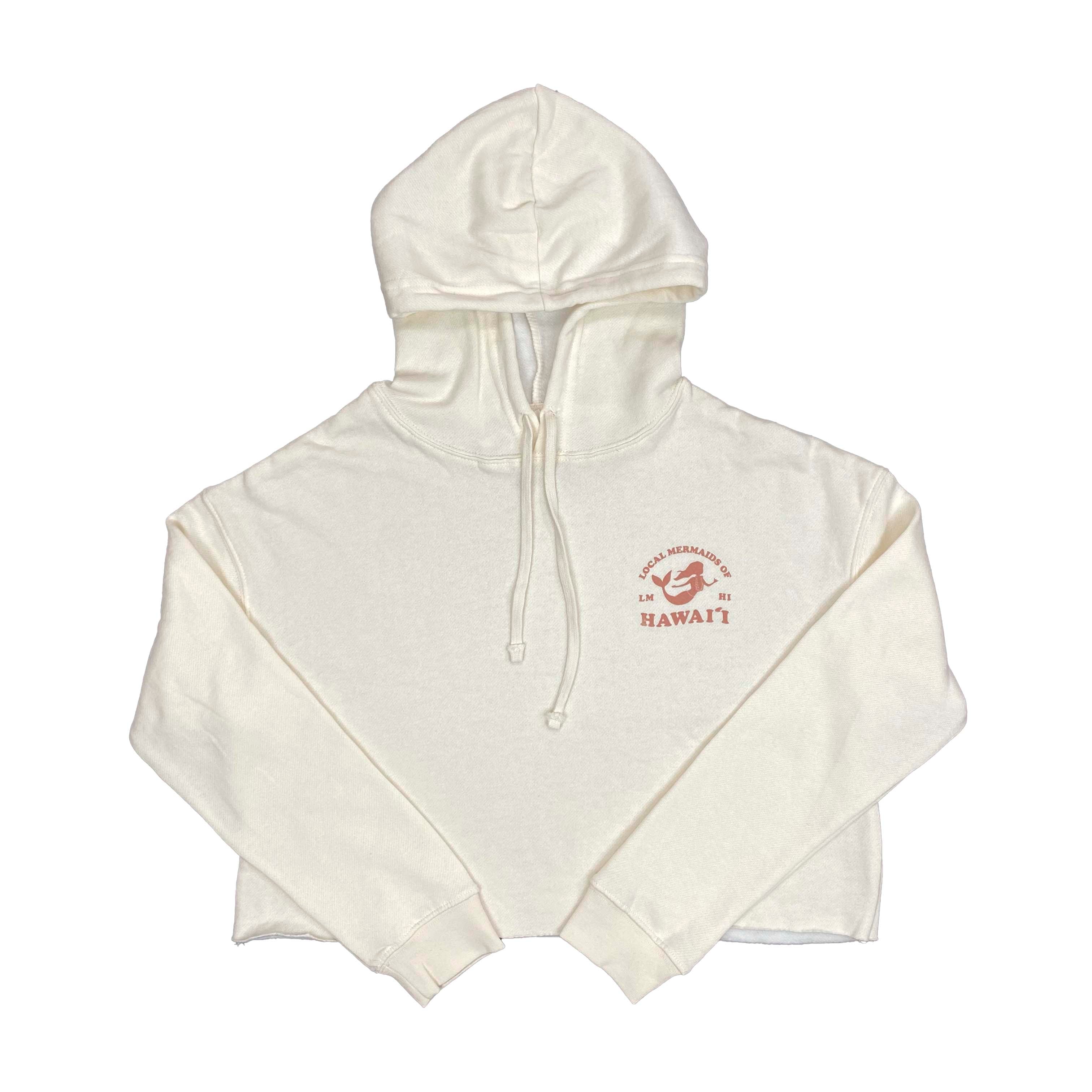 LOCAL MERMAID CROP HOODIE