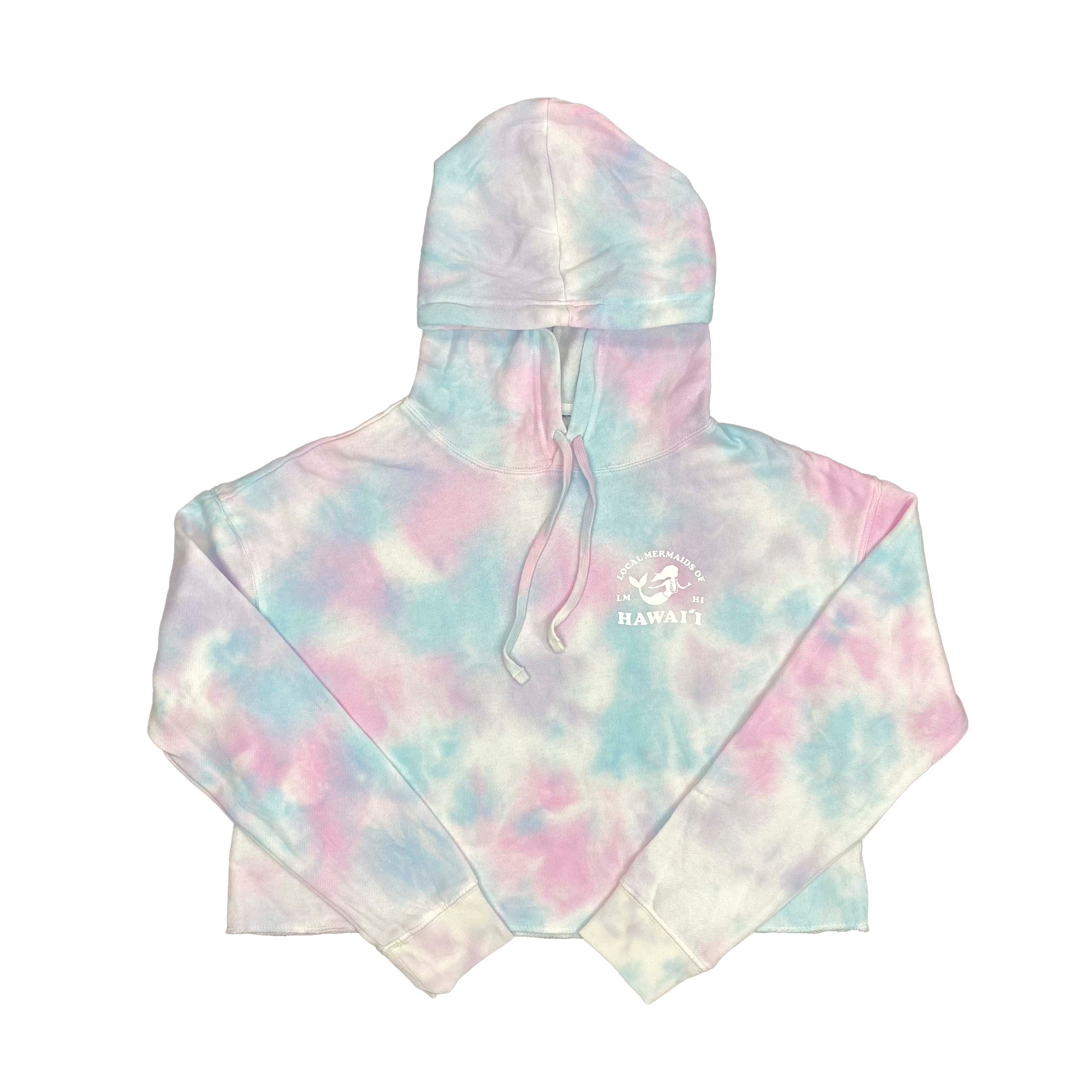 LOCAL MERMAID CROP HOODIE