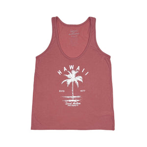 LONE PALM SLINKY TANK TOP