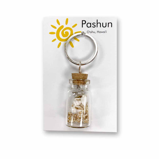 PASHUN GLASS BOTTLE KEYCHAIN