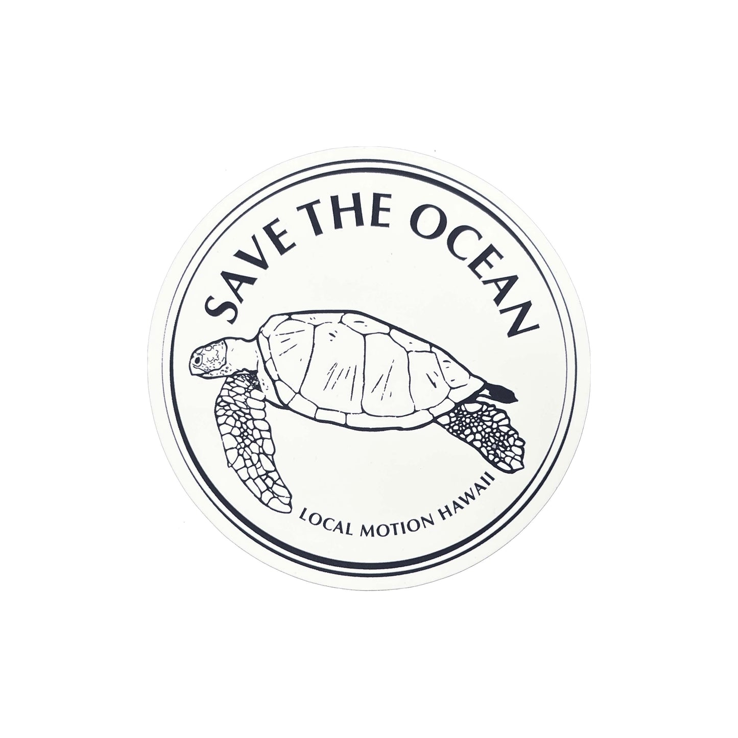 SAVE OCEAN DECAL