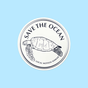 SAVE OCEAN DECAL