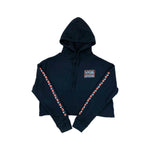 ROUGH EM CROPPED HOODIE