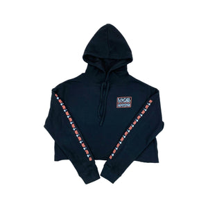 ROUGH EM CROPPED HOODIE