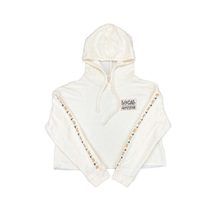 ROUGH EM CROPPED HOODIE