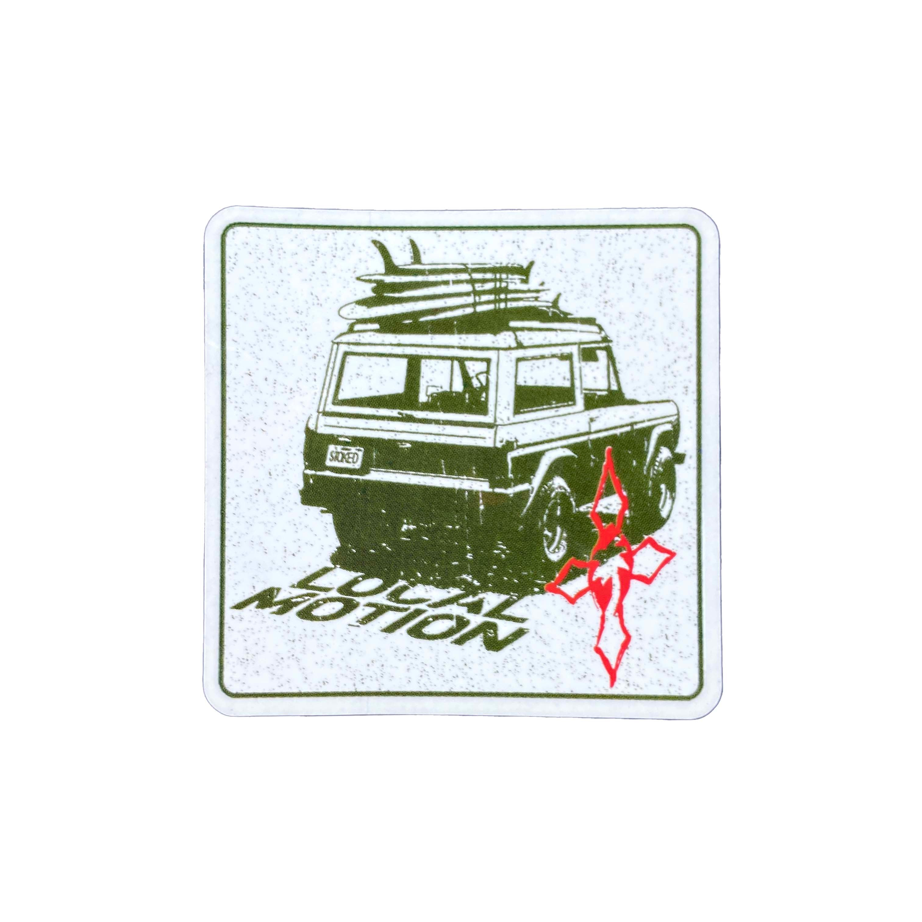 STOKED DECAL