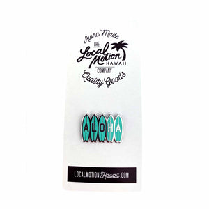 ALOHA BOARDS ENAMEL PIN